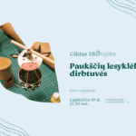 Paukščių lesyklėlių dirbtuvės