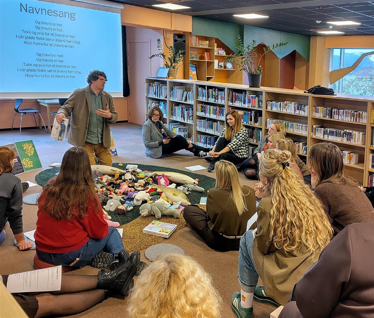 „Les Begas, baby“ edukacijos pristatymas Olesiundo bibliotekoje