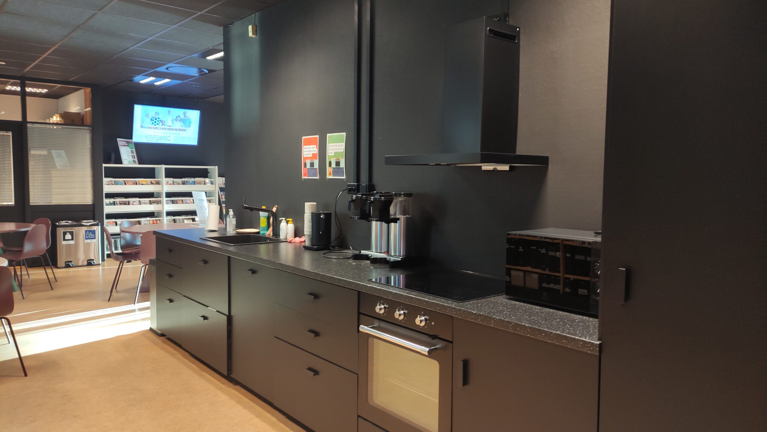 Bibliotekos virtuvėlė visiems