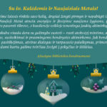 Ąžuolyno biblioteka sveikina su šv. Kalėdomis!