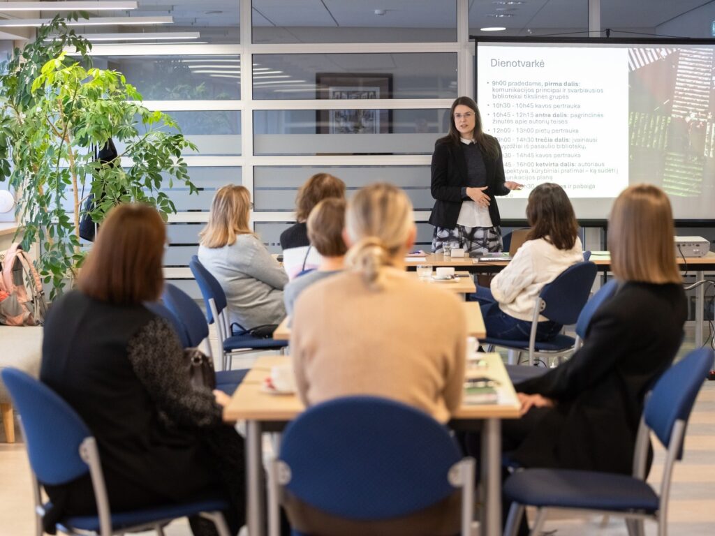 Bibliotekų specialistai stiprino kompetencijas autorių ir gretutinių teisių srityje