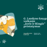 Gruodžio 10 d. 11.00 val. kviečiame į Gintaro Lazdyno knygos vaikams „Joris ir Ringis“ pristatymą, kuris vyks Ąžuolyno bibliotekos Ąžuolo salėje (Radastų g. 2, 2 a.).
