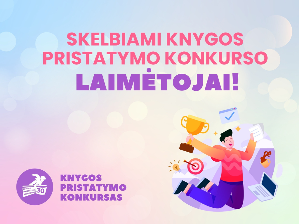 Knygos pristatymo konkursas skelbia laimėtojus