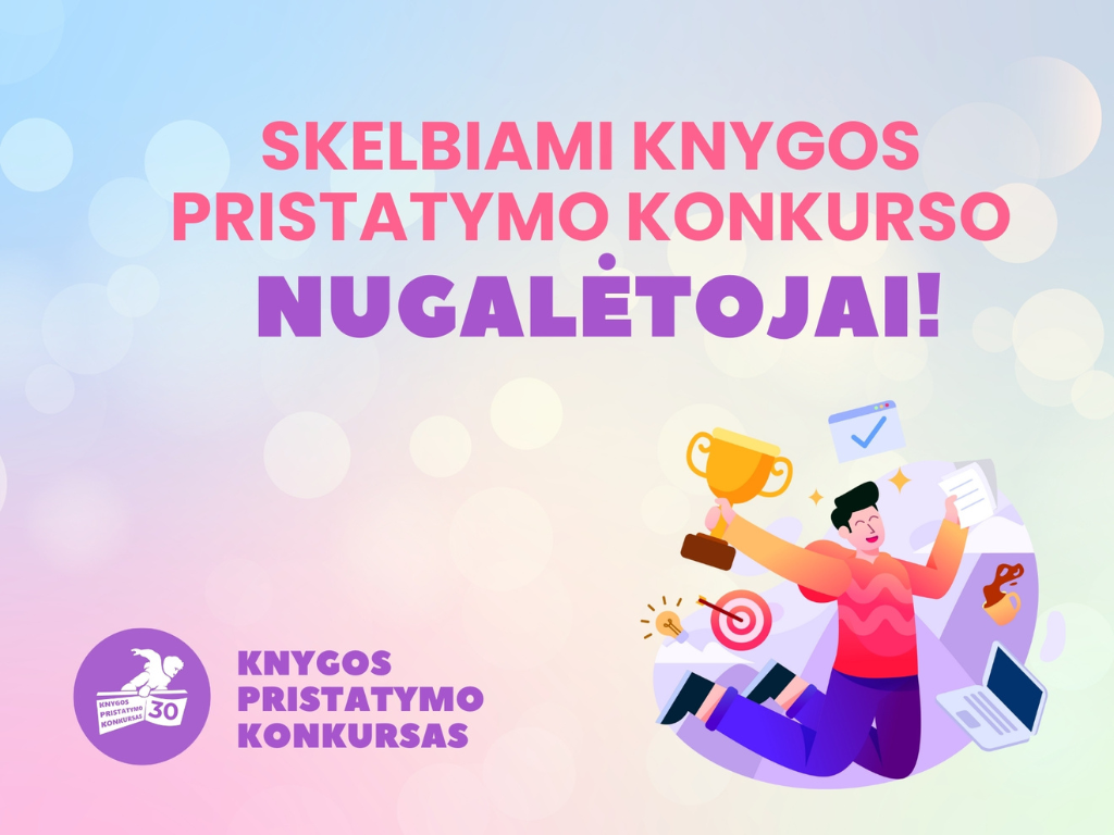 Knygos pristatymo konkursas skelbia laimėtojus