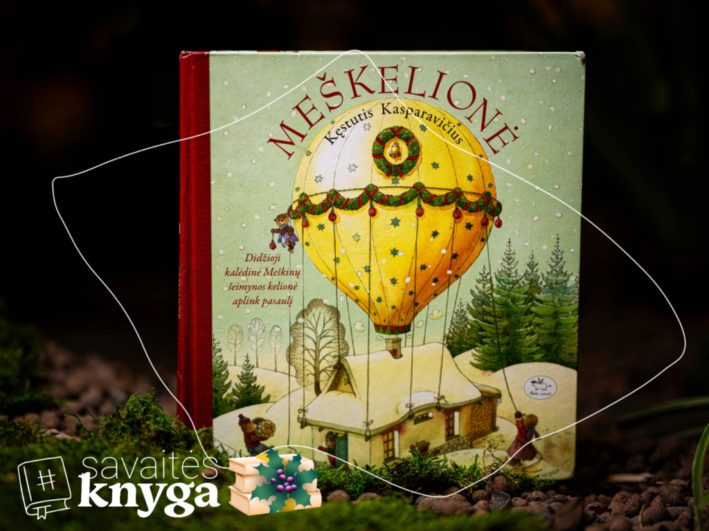 Sėsk į oro balioną ir skriek į kalėdinę odisėją su drąsiais meškinais