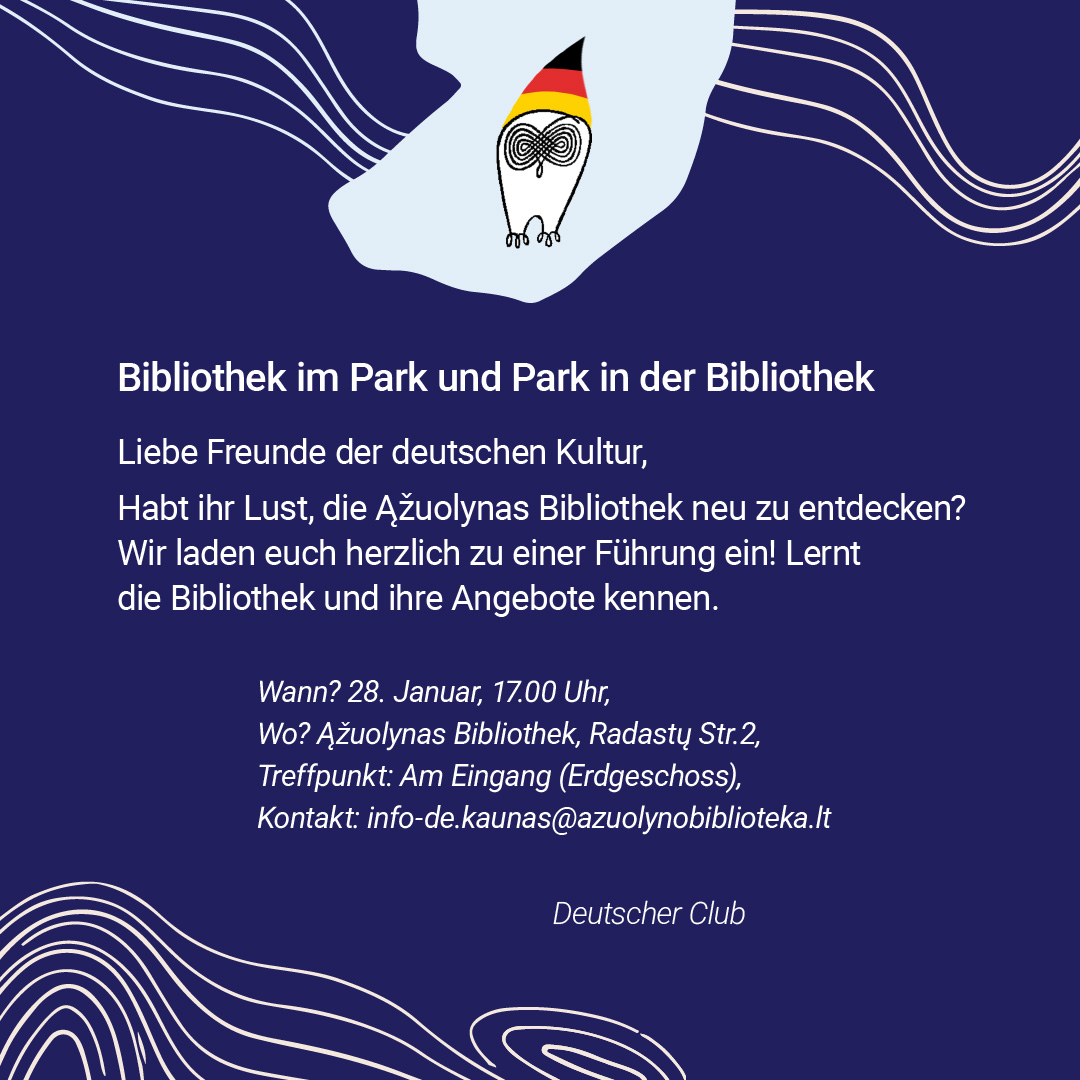 Vokiškų diskusijų klubo kvietimas