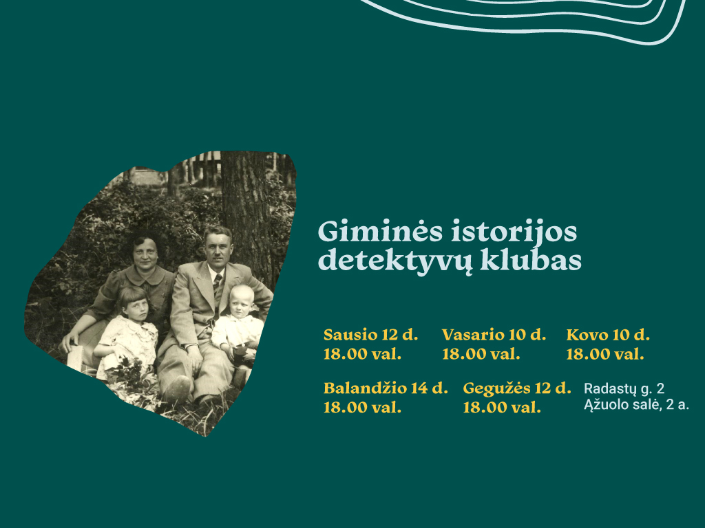 Giminės istorijos detektyvų klubas