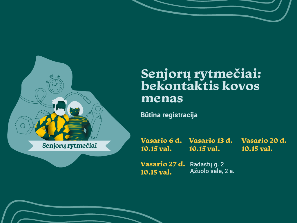 Senjorų rytmečiai: bekontaktis kovos menas