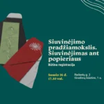 Siuvinėjimo pradžiamokslis. Siuvinėjimas ant popieriaus