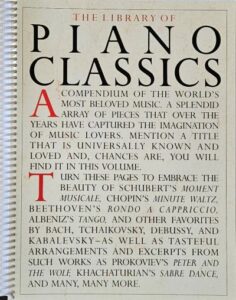 „The library of piano classics