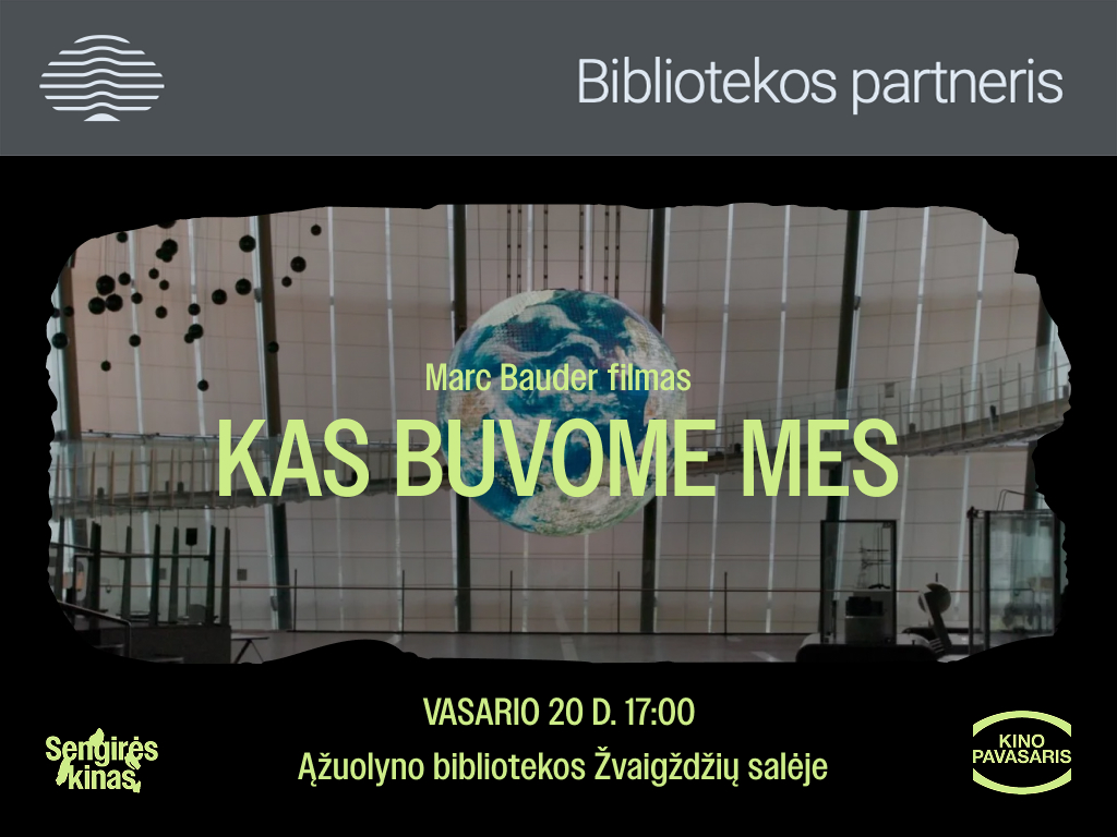 Vasario 20 d. 17.00 val. Žvaigždžių salėje (Radastų g. 2, 1 a.) bus rodomas dokumentinis filmas „Kas buvome mes“ (rež. Marc Bauder, Vokietija, 2021, 114 min., originalo kalba su lietuviškais subtitrais).
