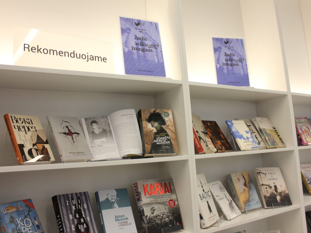 Vasario 26 d. – kovo 1 d. Vilniaus knygų mugės dalyvių leidinių paroda ir rekomendacijos: „Žodis ieško savo žmogaus“