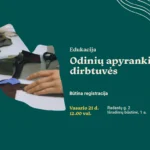 Odinių apyrankių dirbtuvės