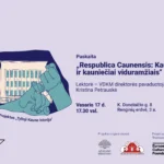 Kristinos Petrauskės paskaita „Respublica Caunensis: Kaunas ir kauniečiai viduramžiais“