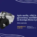 Balandžio 11 d. 16.00 val. Ąžuolyno bibliotekoje laukia ypatingas susitikimas su vienuolikos knygų autoriumi, kunigu Benu Lyriu – kviečiame atvykti į Žvaigždžių salę (Radastų g. 2, 1 a.), kur diskutuosime apie meilę, viltį, tikėjimą ir kasdienius įkvėpimus gyventi.