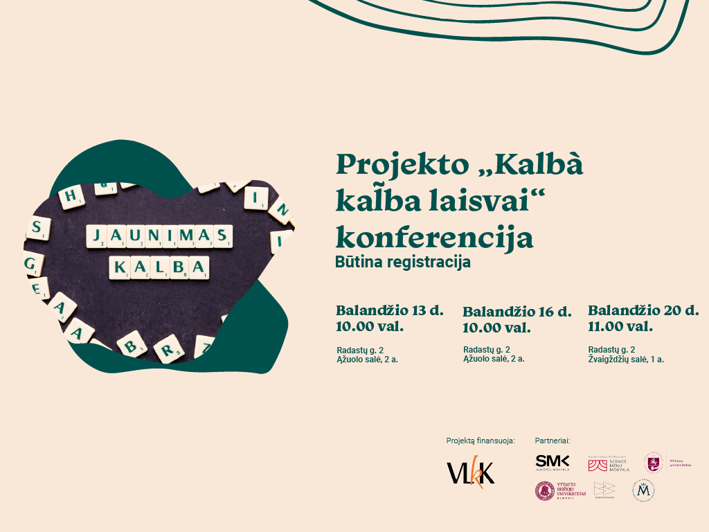 Projekto „Kalbà kal̃ba laisvai“ konferencija