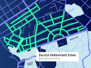 Informuojame, kad 2026 m. vasario 24 d. Kauno miesto savivaldybės tarybos sprendimu, Kauno mieste atnaujinta parkavimo tvarka, kuri palietė ir gatves šalia Ąžuolyno bibliotekos.