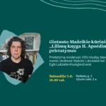 Gintauto Mažeikio kūrinio „Lilimų knyga II. Apsėdimai“ pristatymas