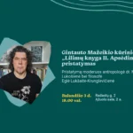 Gintauto Mažeikio kūrinio „Lilimų knyga II. Apsėdimai“ pristatymas