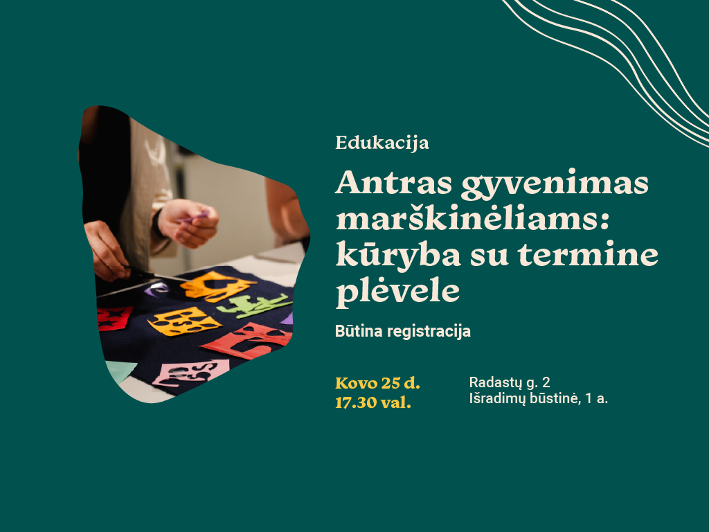 Antras gyvenimas marškinėliams: kūryba su termine plėvele