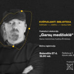 Garso menininko Audriaus Šimkūno paskaita ir ekskursija „Garsų medžioklė“