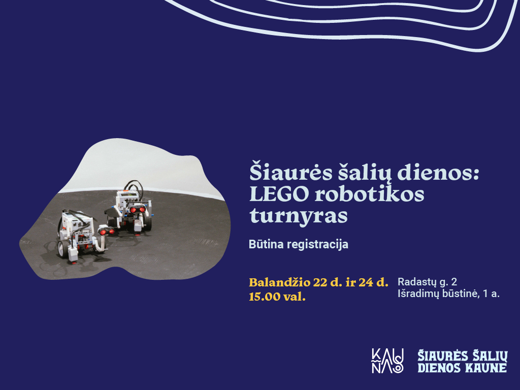 Šiaurės šalių dienos: LEGO robotikos turnyras