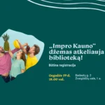 Gegužės 19 d. 18.00 val. Ąžuolyno bibliotekos Žvaigždžių salėje (Radastų g. 2, 1 a.) laukia komedijos kupinas vakaras, kurio metu dalyviai lips ant scenos ir atliks vedėjo paruoštas  improvizacijos užduotis, pratimus ir žaidimus. Juokas garantuotas tiek žiūrovams, tiek atlikėjams!