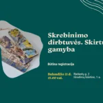 Kviečiame į kūrybines dirbtuves, kuriose darysime knygų skirtukus scrapbooking (skrebinimo) technika.