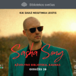 SASHA SONG akustinis koncertas „Kai saulė nesutinka leistis“