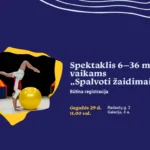 Gegužės 29 d. 11.00 val. mažųjų žiūrovų ir jų tėvų laukia ypatingas susitikimas su spalvomis, judesiu ir pirmosiomis teatro patirtimis. Šokio teatras „Dansema“ kviečia į spektaklį „Spalvoti žaidimai“.