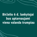 Bibliotekos darbo laikas birželio 6 d.