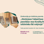 Ekskursija po leidinių parodą „Motiejaus Valančiaus paveldas: nuo Kražių bibliotekininko iki rašytojo“