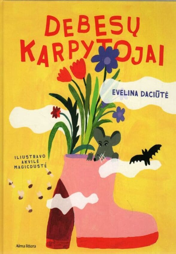 Evelina Daciutė, iliustravo Akvilė Magicdusté „Debesų karpytojai“