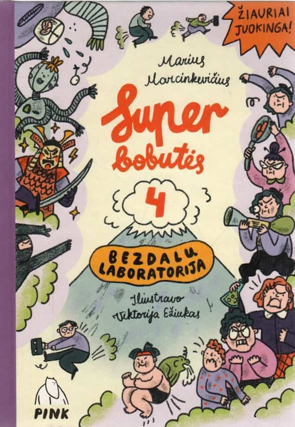 Marius Marcinkevičius, iliustravo Viktorija Ežiukas „Bezdalų laboratorija“