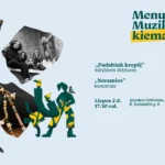 Kūrybinės dirbtuvės „Padabink krepšį“ ir grupės „Neramios“ koncertas