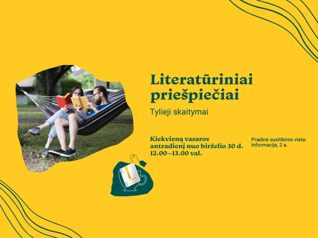 Literatūriniai priešpiečiai – tylieji skaitymai