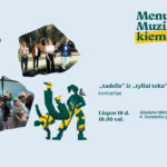 Alternatyvios muzikos grupių „tadelis“ ir „tyliai teka“ koncertas