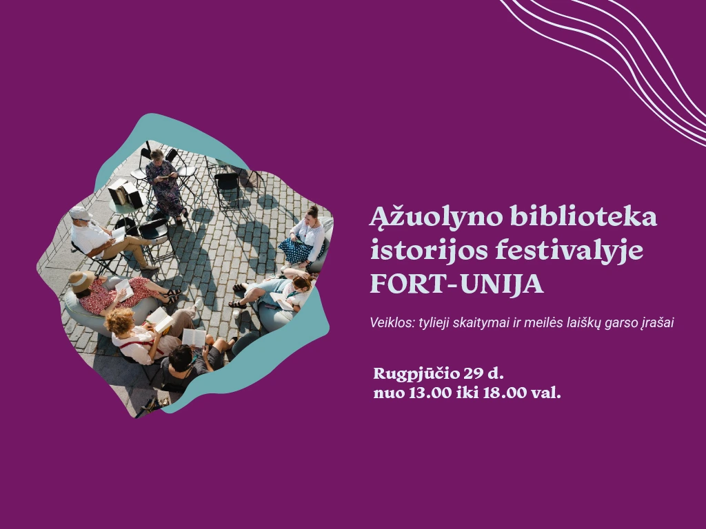 Ąžuolyno biblioteka istorijos festivalyje FORT-UNIJA