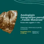Analoginės fotografijos paroda „Vande Mataram“