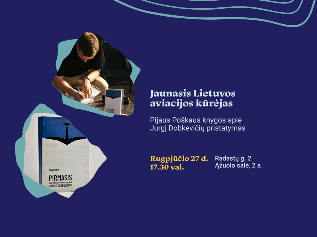 Pijaus Poškaus knygos apie Jurgį Dobkevičių pristatymas