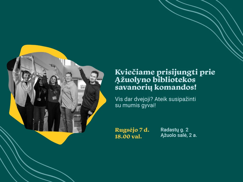 Savanorystės Ąžuolyno bibliotekoje pristatymas
