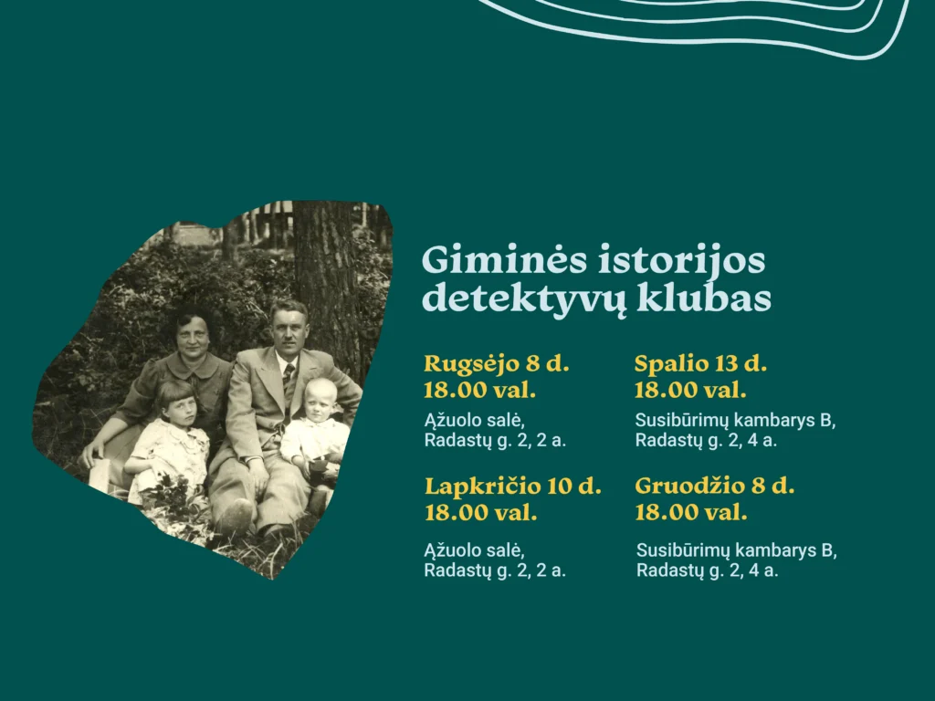 Giminės istorijos detektyvų klubas