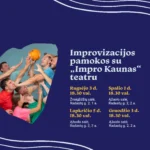 Improvizacijos pamokos su „Impro Kaunas“ teatru