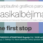 5-oji tarptautinė grafikos paroda „Pasikalbėjimai“