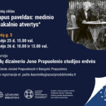 Ekskursija po baldų dizainerio Jono Prapuolenio studijos erdves