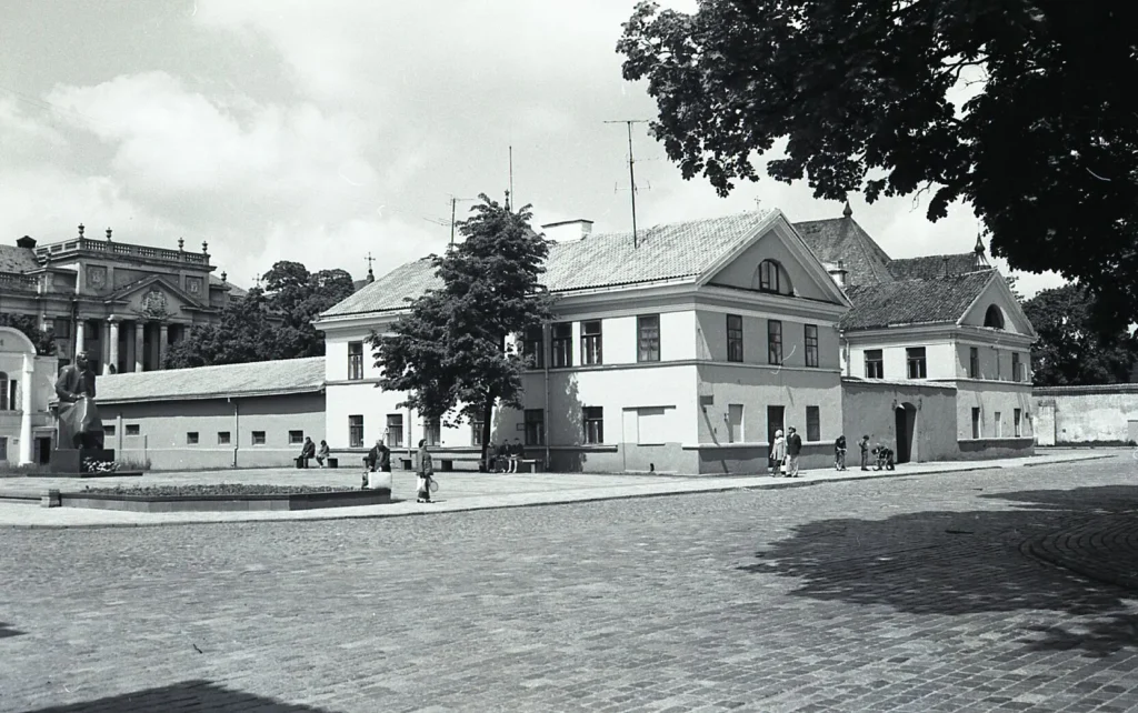 Kauno arklių pašto stotis, 1977 m., S. Lukošius, Kauno miesto muziejus