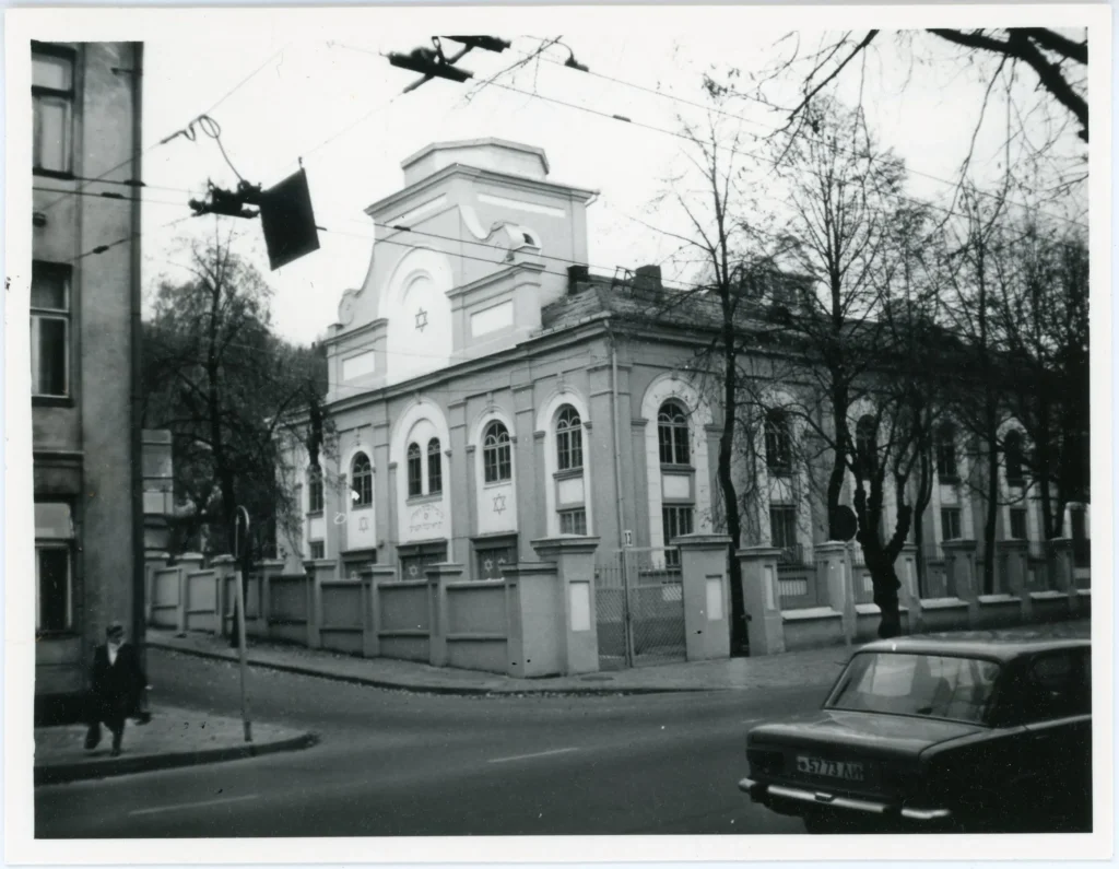 Kauno choralinė sinagoga, 1989 m., G. Vitulskis, Kauno miesto muziejus