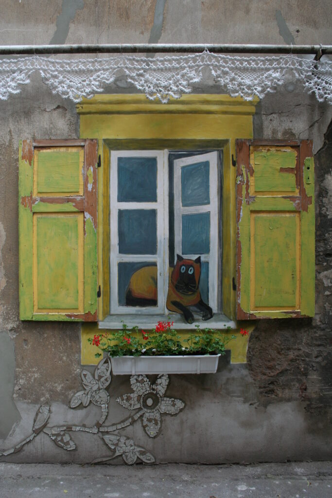 „Nijolės katinas“. 2015 m. [Kauno apskrities viešoji Ąžuolyno biblioteka]