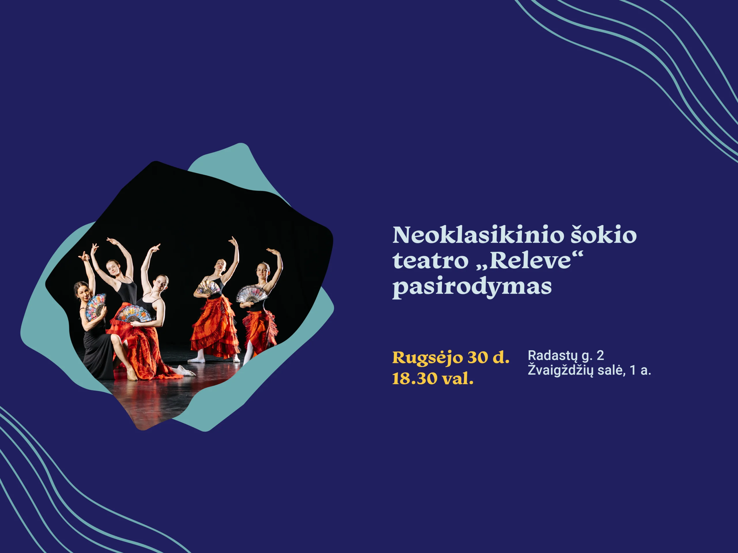 Neoklasikinio šokio teatro „Releve“ pasirodymas