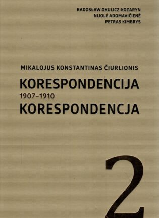 Radosław Okulicz-Kozaryn, Nijolė Adomavičienė, Petras Kimbrys „Mikalojus Konstantinas Čiurlionis. Korespondencija = Mikalojus Konstantinas Čiurlionis. Korespondencja“